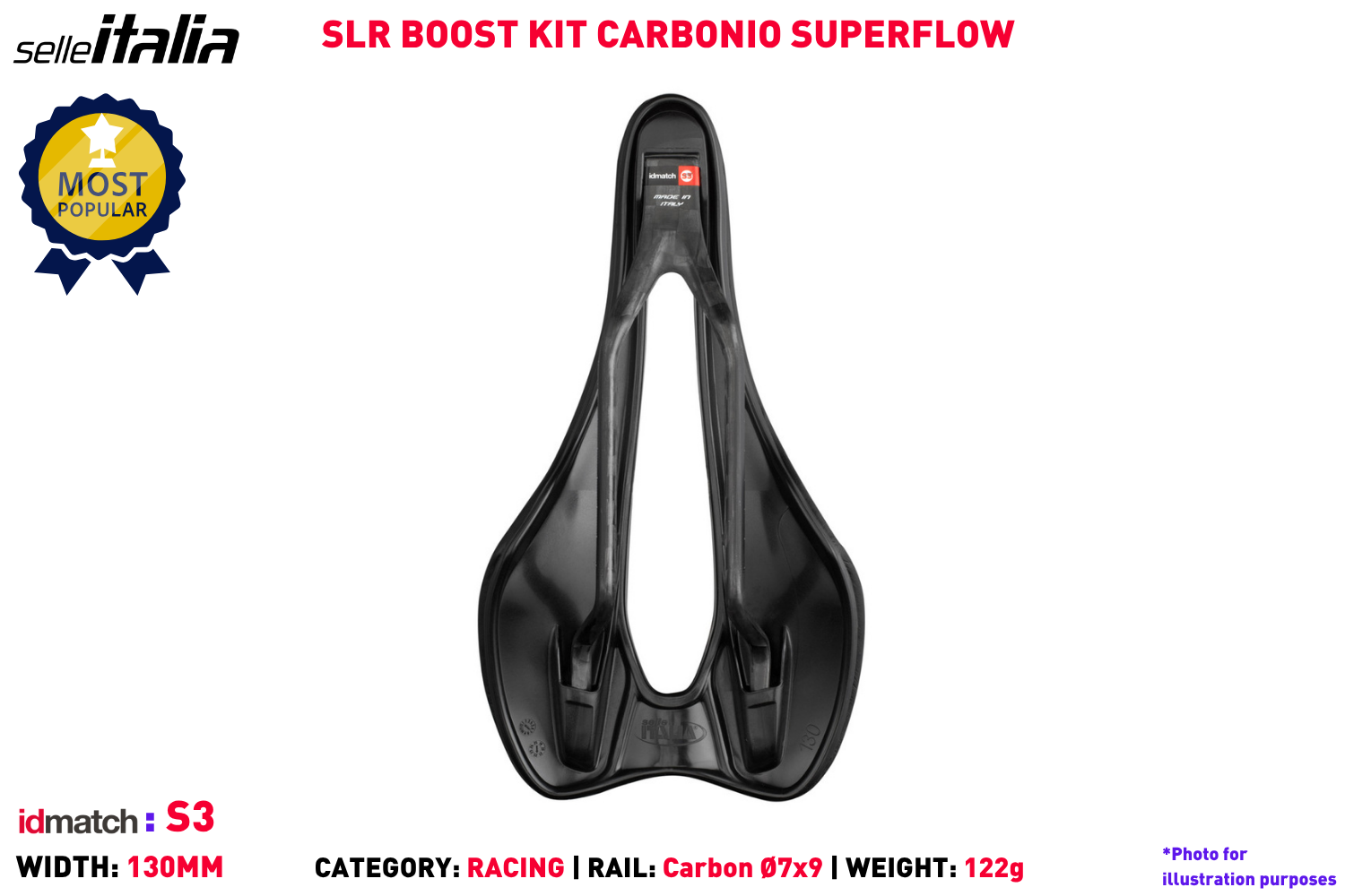 SLR Boost 3D Kit Carbonio Superflow - S3 | Hup Leong Company | The